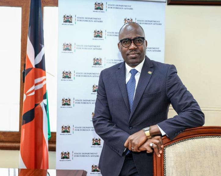 Dr. A. Korir Sing'Oei, Ph.D., EBS — Principal Secretary, State Department for Foreign Affairs
